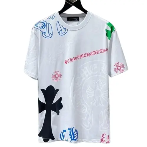 Camiseta Chrome Hearts All-Over Print